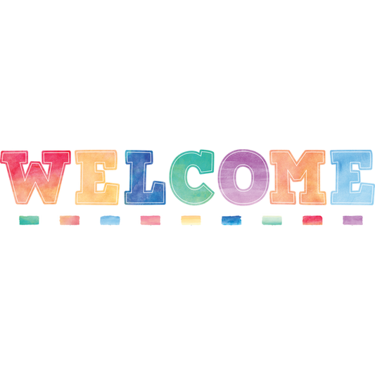 WELCOME WATERCOLOR