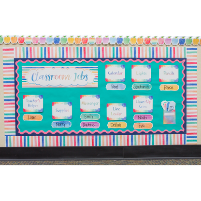 WATERCOLOR CLASSROOM JOBS