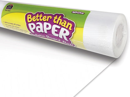 WHITE BULLETIN BOARD FABRIC ROLL