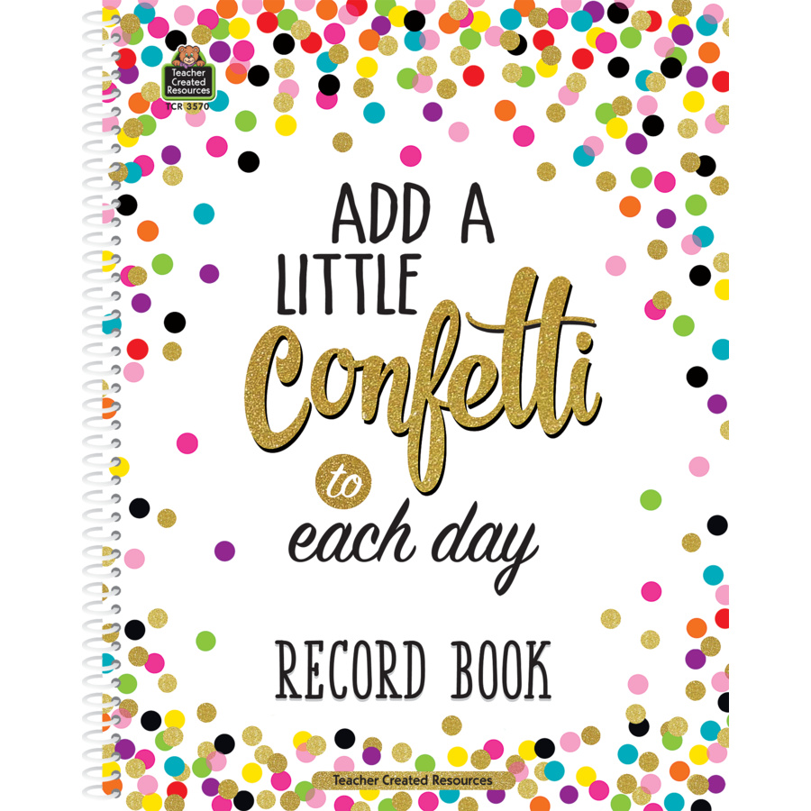 CONFETTI RECORD BOOK