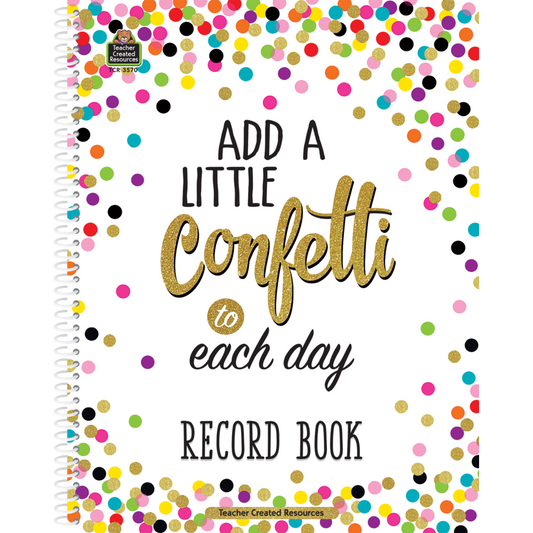 CONFETTI RECORD BOOK