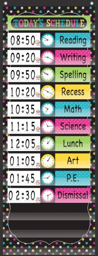 CHALKBOARD BRIGHTS DAILY SCHEDUL