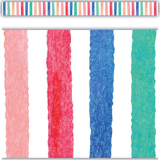 WATERCOLOR STRIPES BORDER