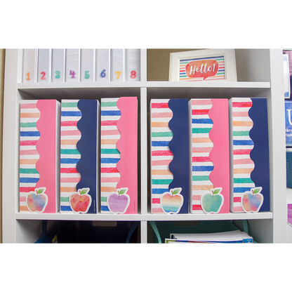 WATERCOLOR STRIPES BORDER