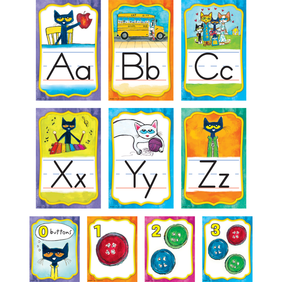 PETE THE CAT ALPHABET