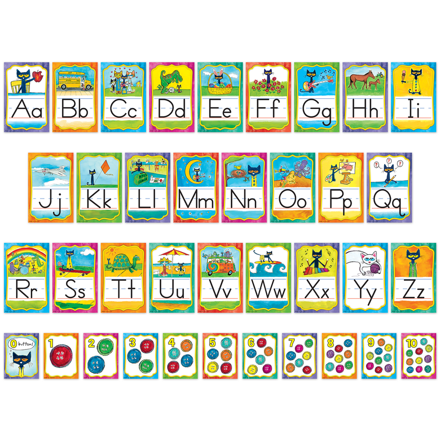 PETE THE CAT ALPHABET