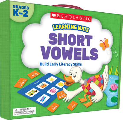 SHORT VOWELS LEARNING MATS