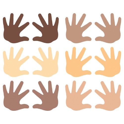 FRIENDSHIP HANDS SKIN TONES