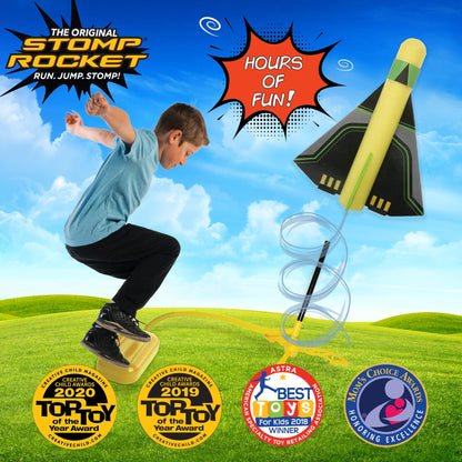 3 STUNT PLANES STOMP ROCKET