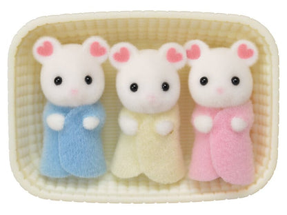 MARSHMALLOW MOUSE TRIPLETS