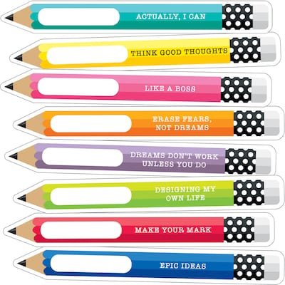 MOTIVATIONAL PENCILS CUT OUT