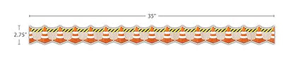 UNDER CONSTRUCTION CONE BORDER