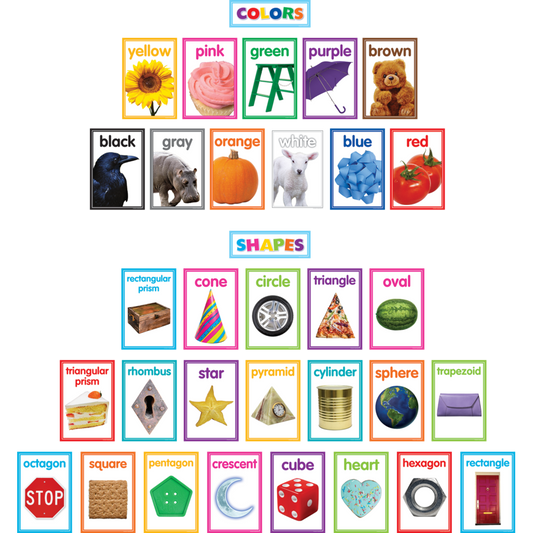 COLORFUL PHOTO SHAPES AND COLORS