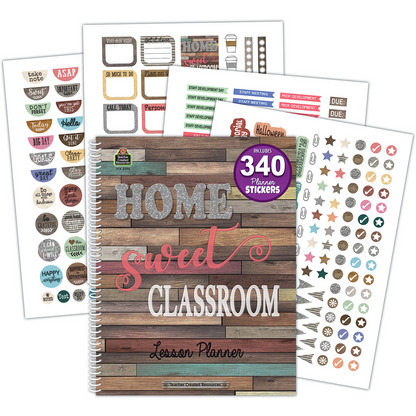 HOME SWEET CLASSROOM LESSON PLANNER