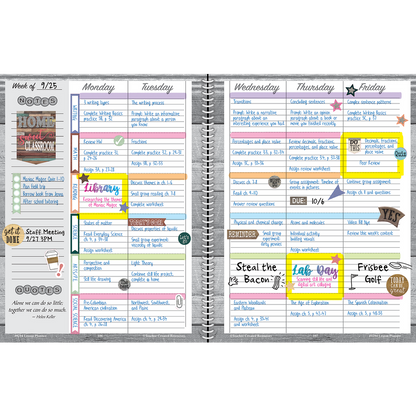 HOME SWEET CLASSROOM LESSON PLANNER