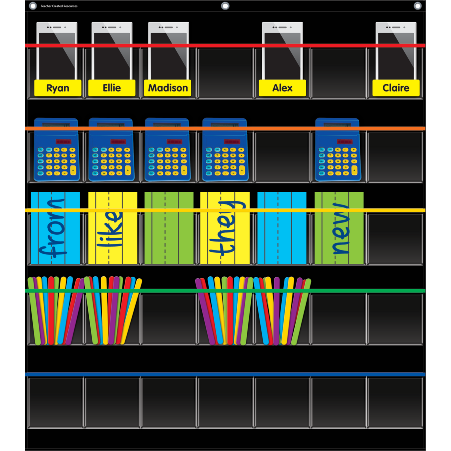 STORAGE  POCKET CHART 35 POCKET