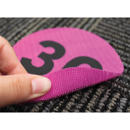 NUMBERS CARPET SQUARES 4"