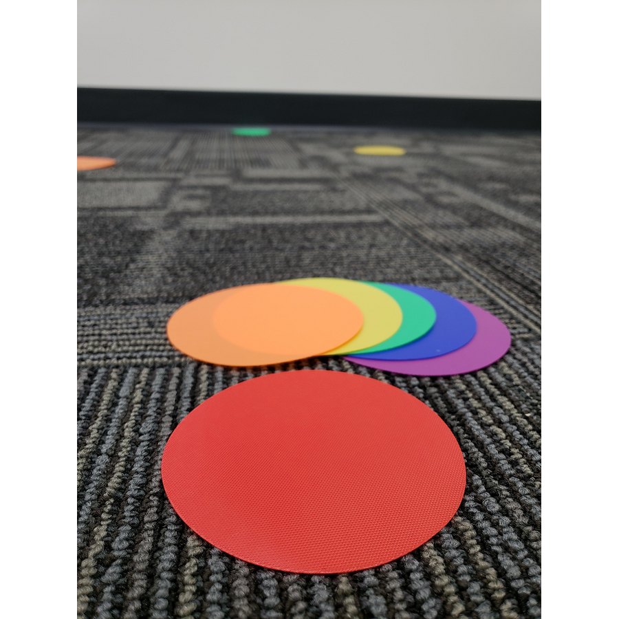 COLORFUL CIRCLE CARPET MARKERS