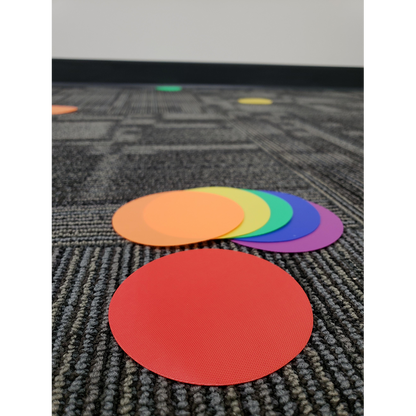 COLORFUL CIRCLE CARPET MARKERS