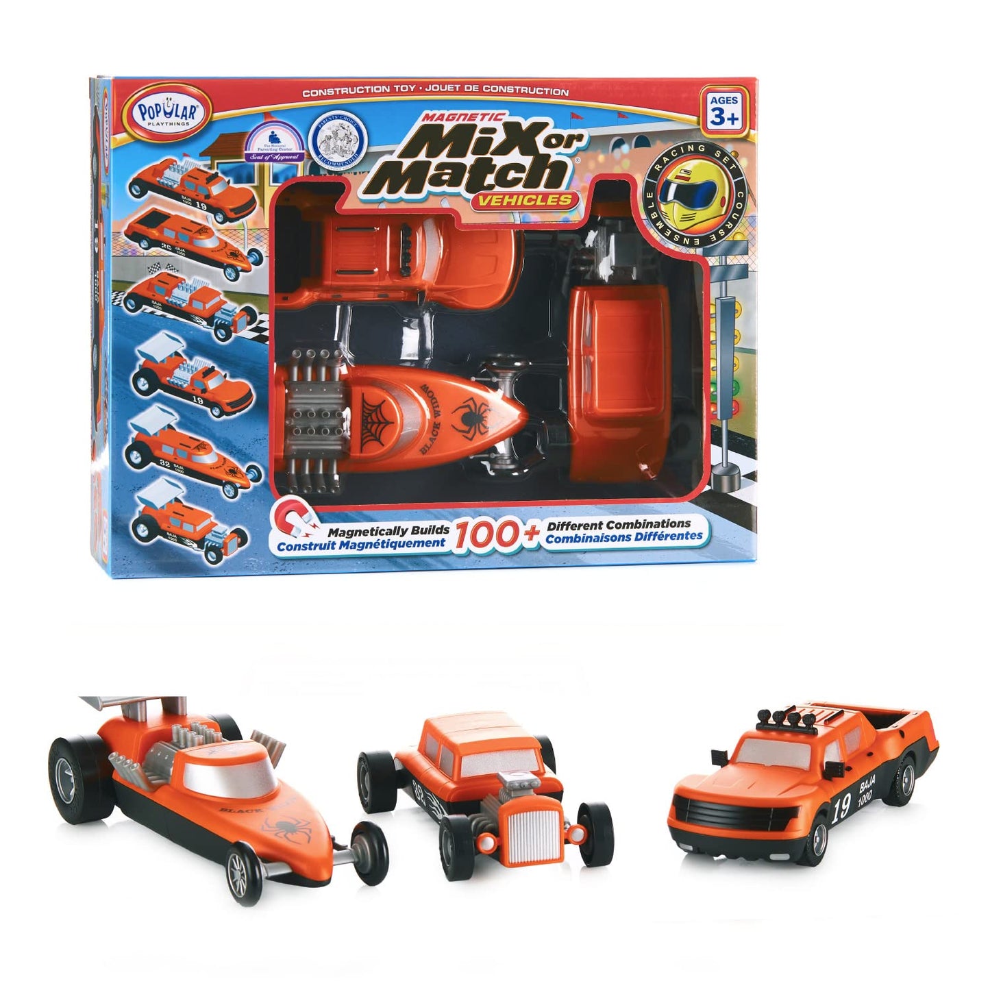 MIX OR MATCH RACE CARS