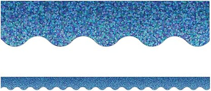 BLUE SPARKLE BORDER