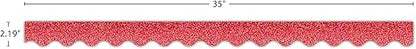 RED SPARKLE BORDER