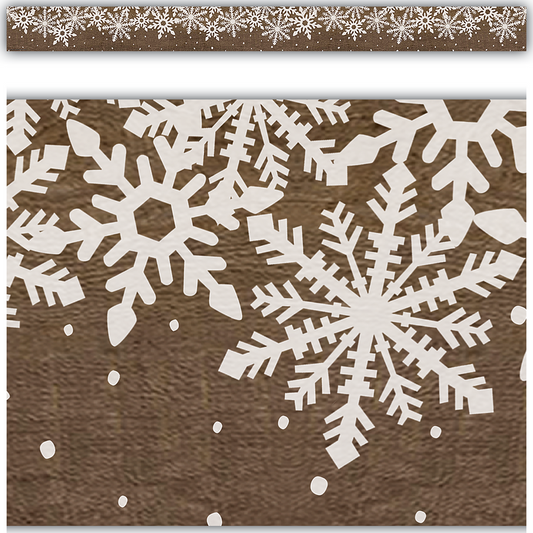 RUSTIC SNOWFLAKE