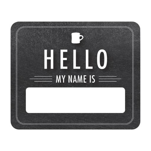 INDUSTRIAL CAFE NAME TAG