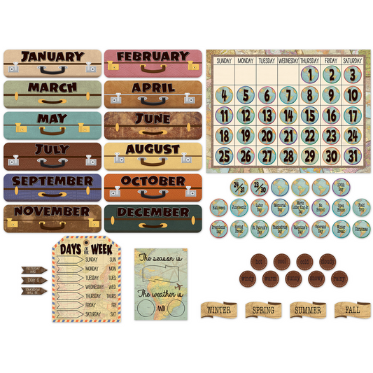 TRAVEL THE MAP CALENDA