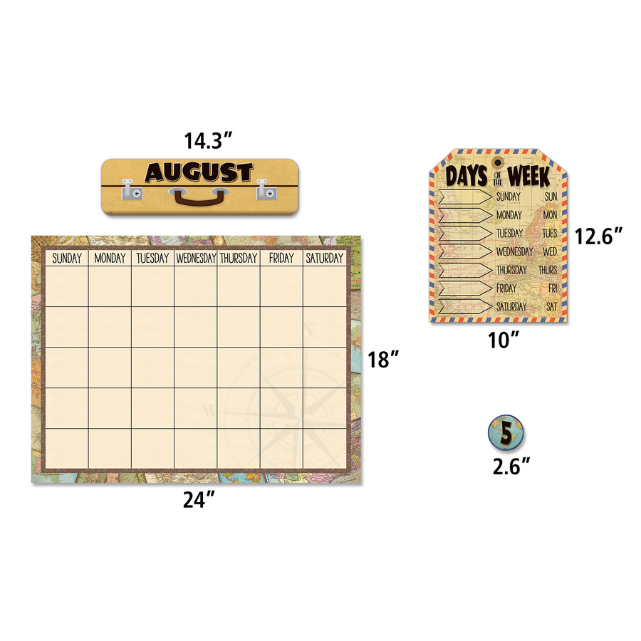 TRAVEL THE MAP CALENDA