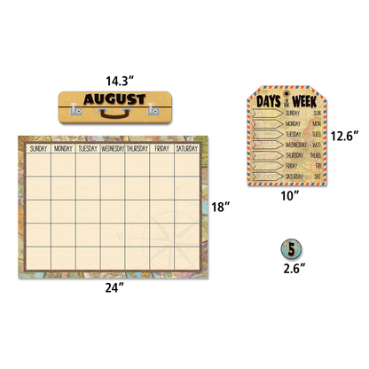 TRAVEL THE MAP CALENDA