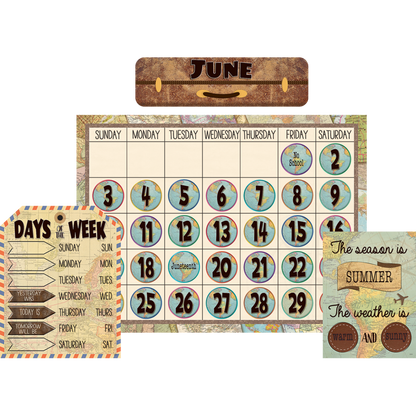 TRAVEL THE MAP CALENDA