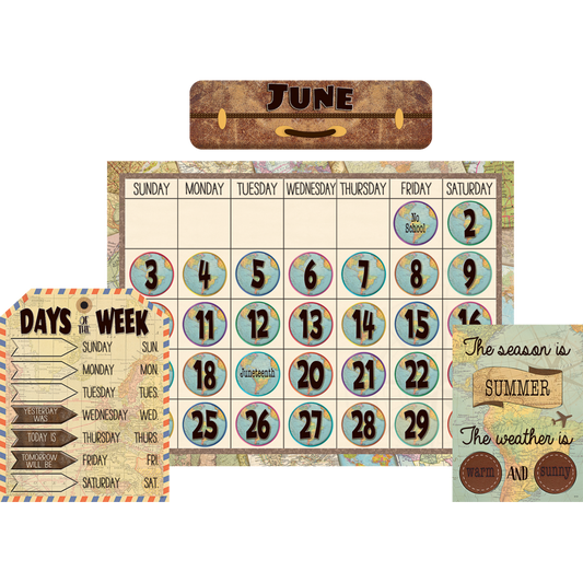 TRAVEL THE MAP CALENDA