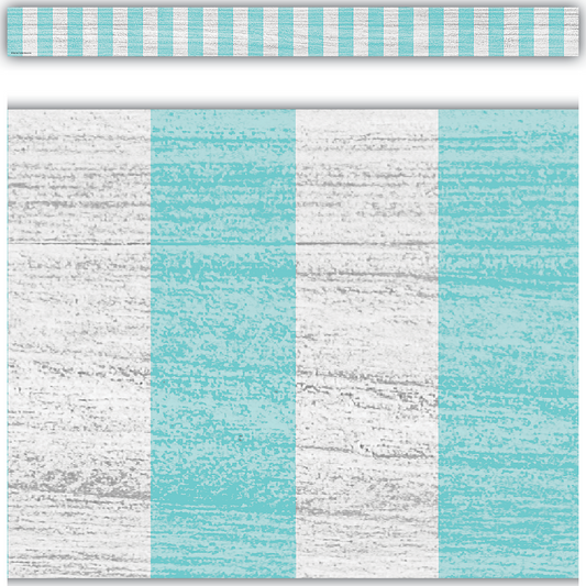 VINTAGE BLUE STRIPES BORDER