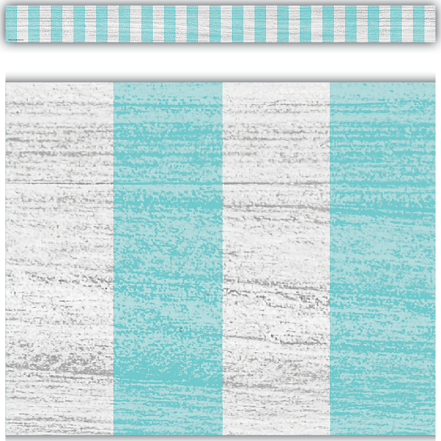 VINTAGE BLUE STRIPES BORDER