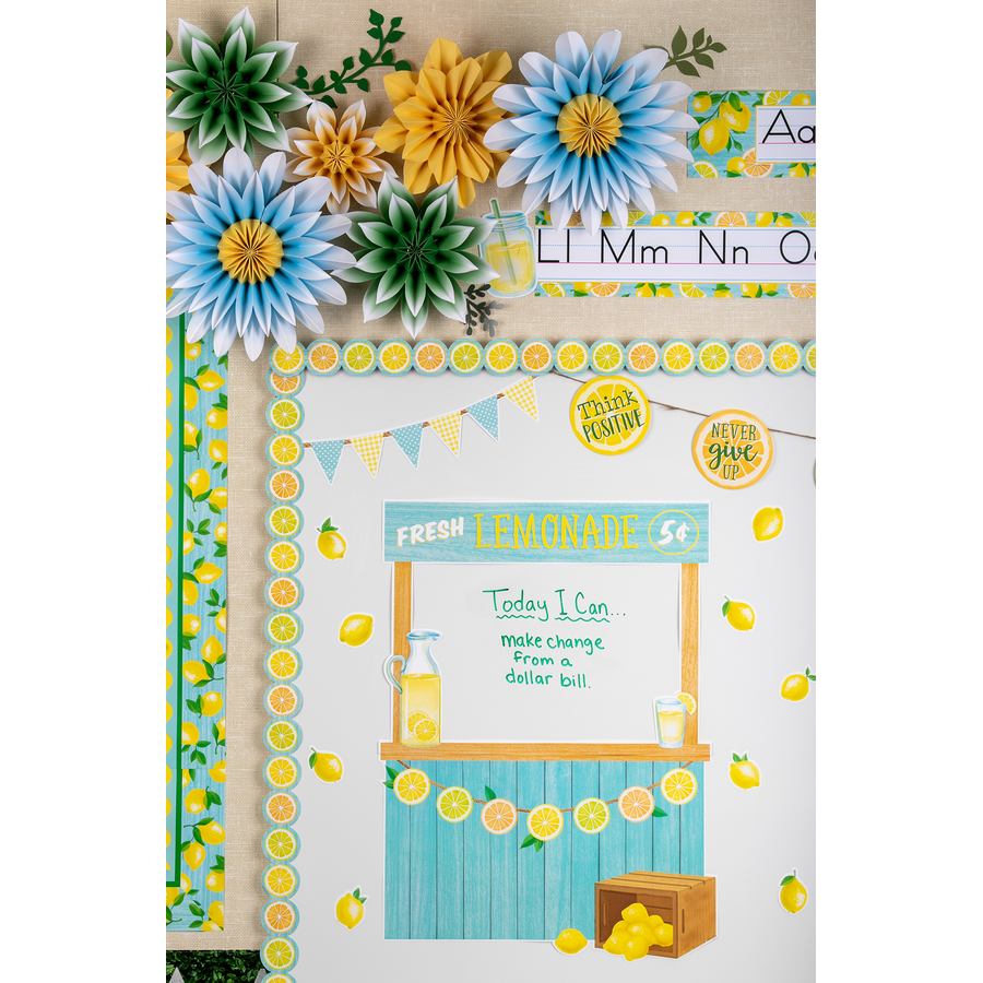 LEMON ZEST CITRUS SLICES BORDER