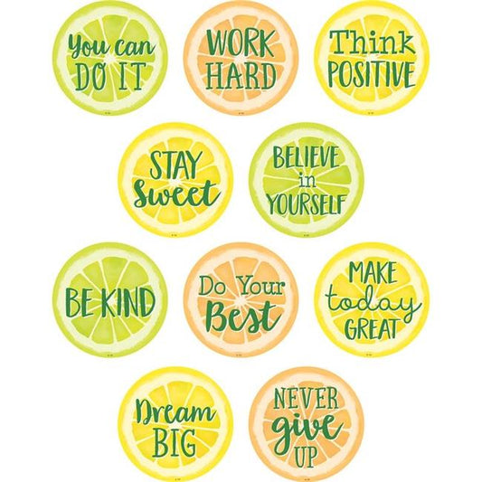 LEMON ZEST POSITIVE SAYINGS