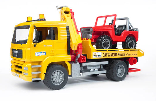 TOW TRUCK WITH VEHICLE