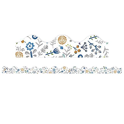 A CLOSE KNIT DANISH FLORAL TRIMM