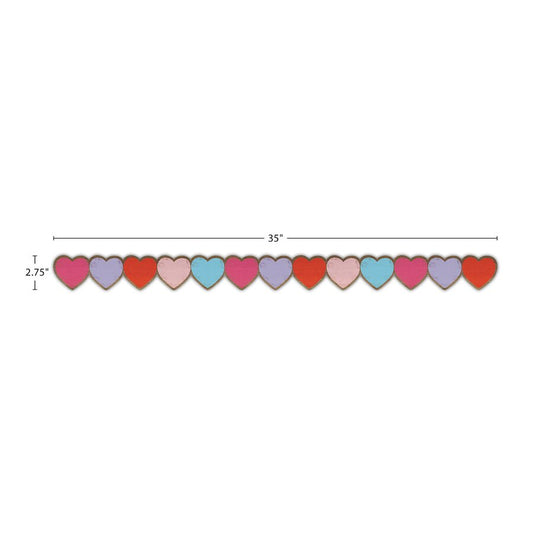 HEARTS DIE CUT TRIMMER