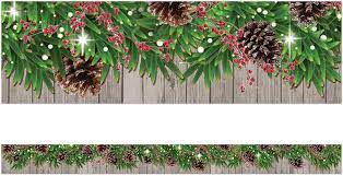 WINTER PINE CONES TRIMMER