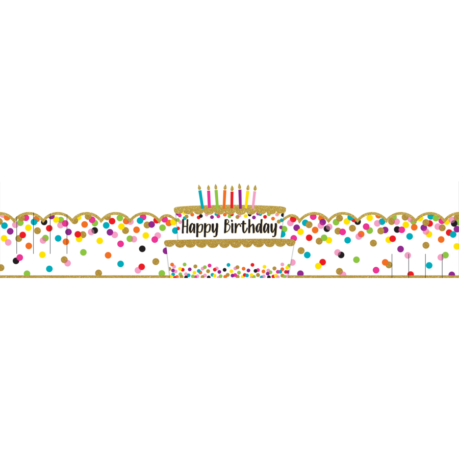 CONFETTI HAPPY BIRTHDAY