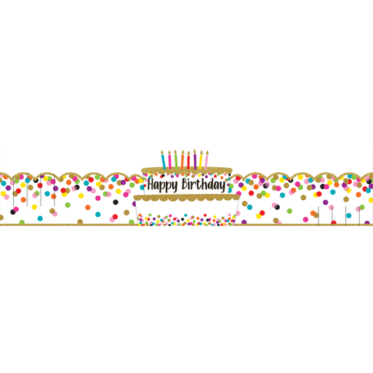 CONFETTI HAPPY BIRTHDAY