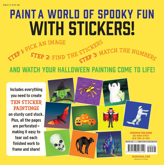PAINT BY STICKER HALLOWEEN