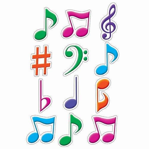 MUSICAL NOTES MINI ACCENT