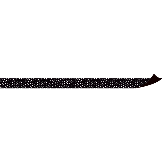 WHITE PAINTED DOTS MAGNETIC TRIM