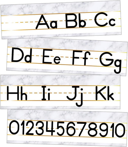 ALPHABET LINE MANUSCRIPT