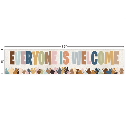 EVERYONE IS WELCOME BANNER