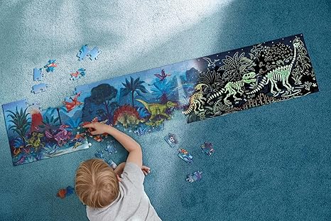 DINOSAURS PUZZLE 200PC