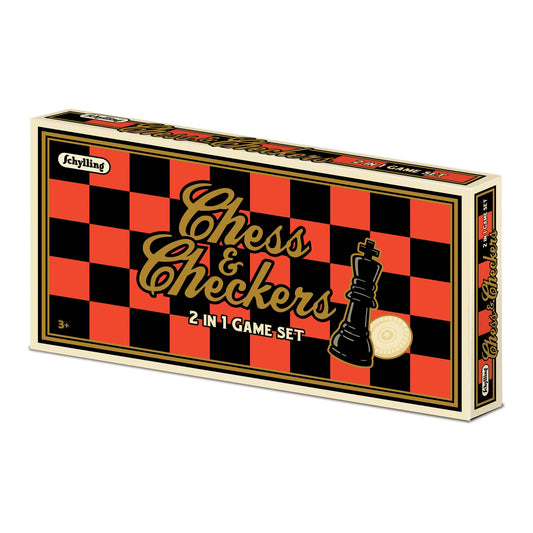CHESS AND CHECKERS SET